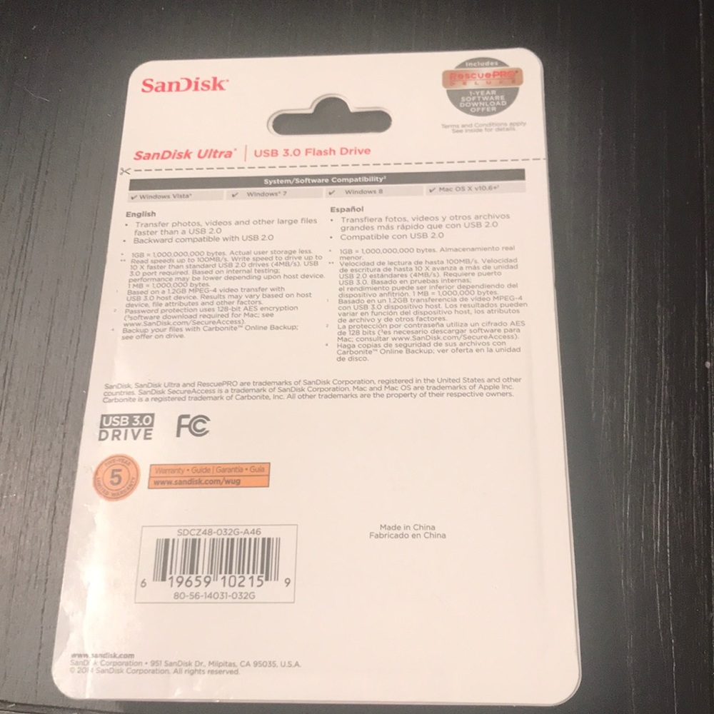 USB 3.0 Flash Drive - Picture 2 of 2